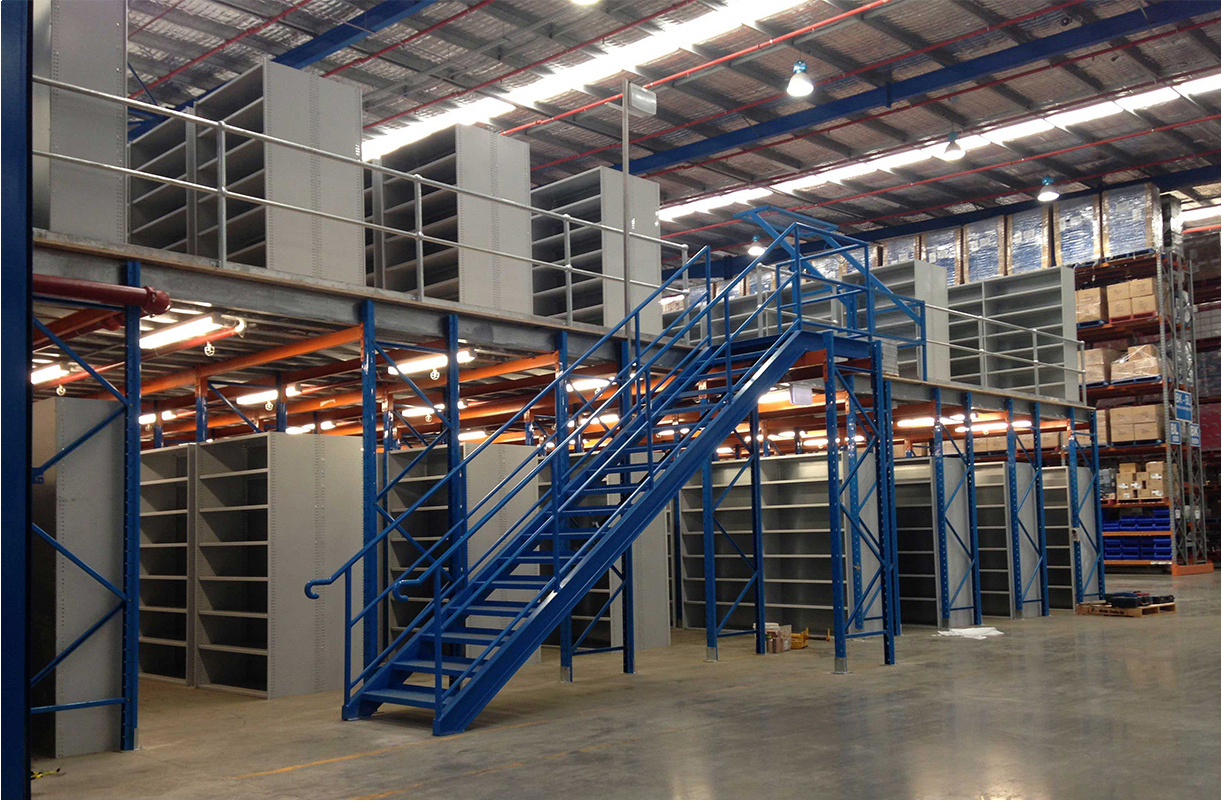 Multi Tier Racking Systems Services in Doha Qatar- Creative Display Qatar